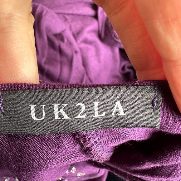 UK2LA sequinned tank top - Picture 5 of 5